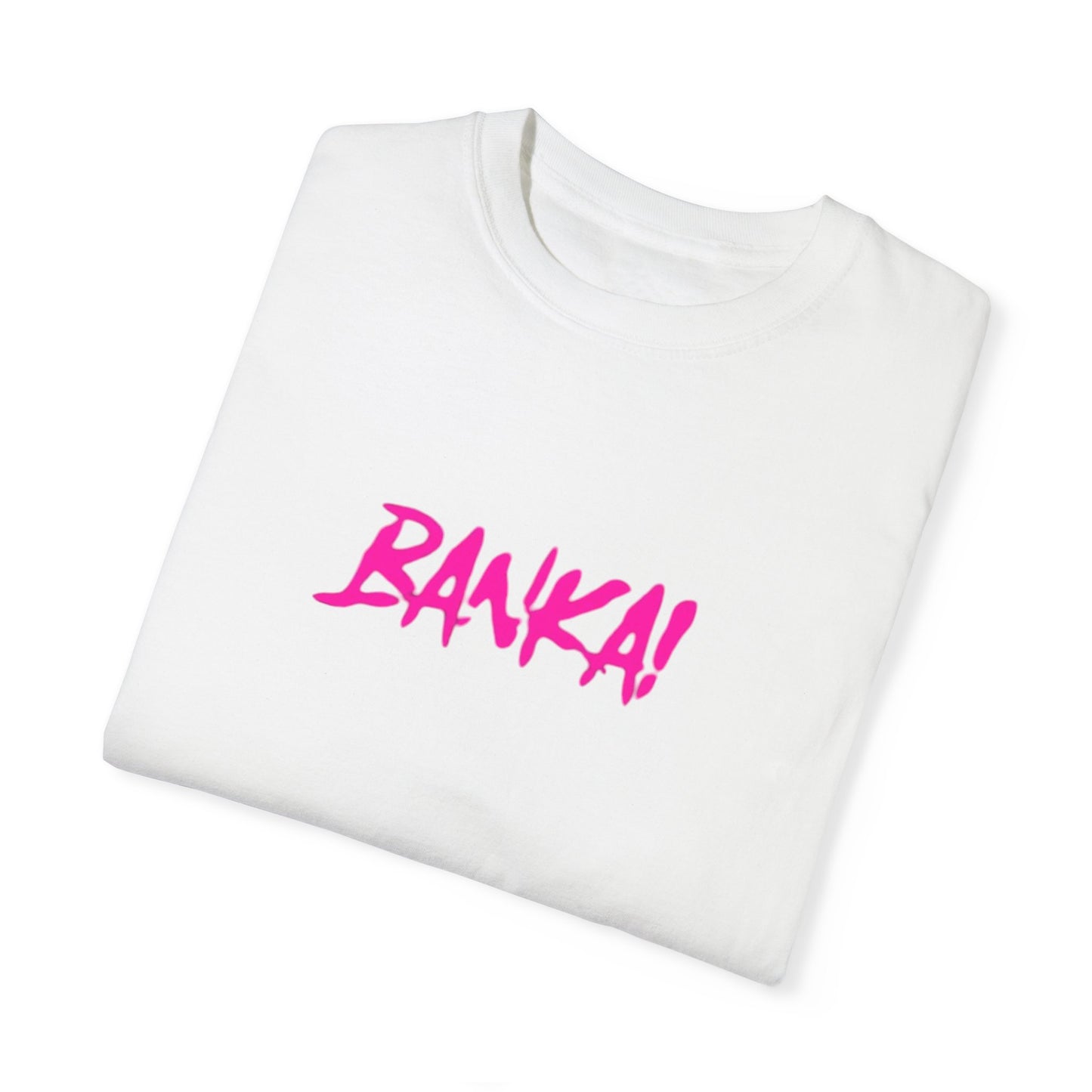 Unisex Garment-Dyed Anime T-Shirt - 'BANKA!' & 'BLEACH' Graphic