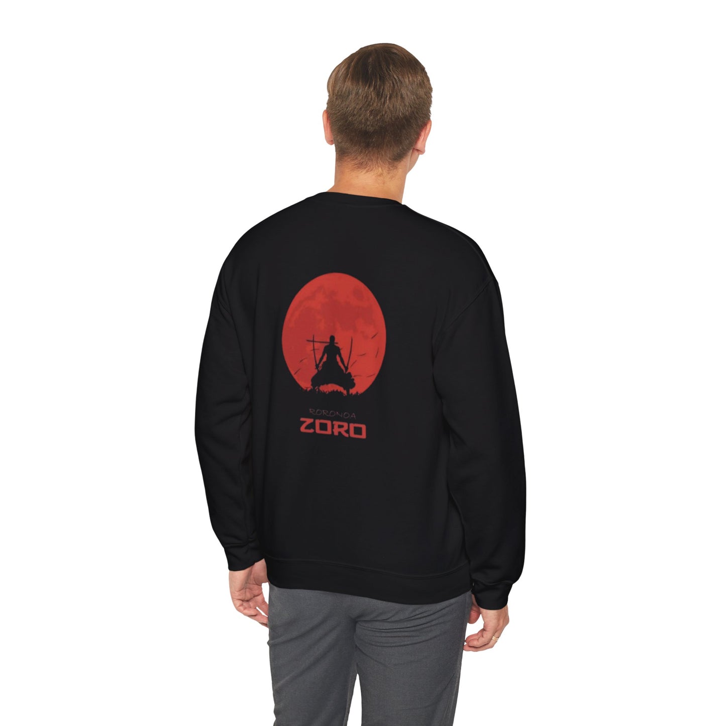 Unisex Heavy Blend™ Crewneck Sweatshirt - One Piece Zoro Design