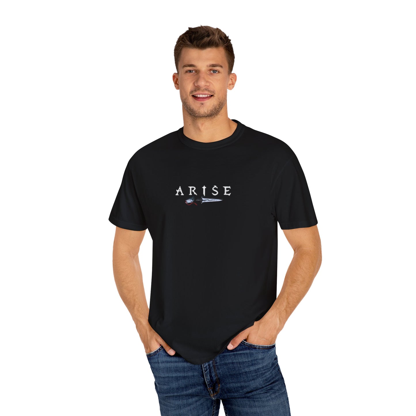 Unisex Garment-Dyed T-shirt - ARISE & Solo Leveling Inspired Design