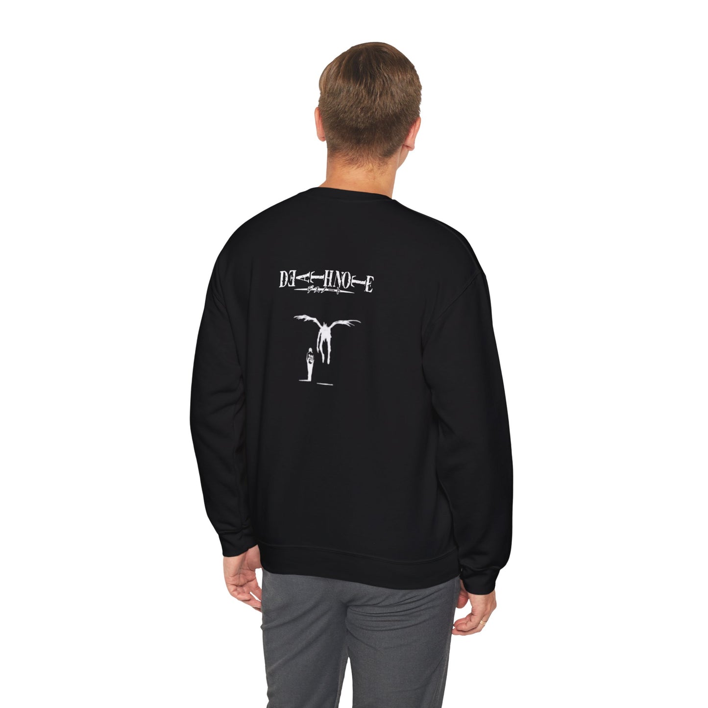 Death Note Unisex Heavy Blend™ Crewneck Sweatshirt - Stylish Anime Apparel for Fans