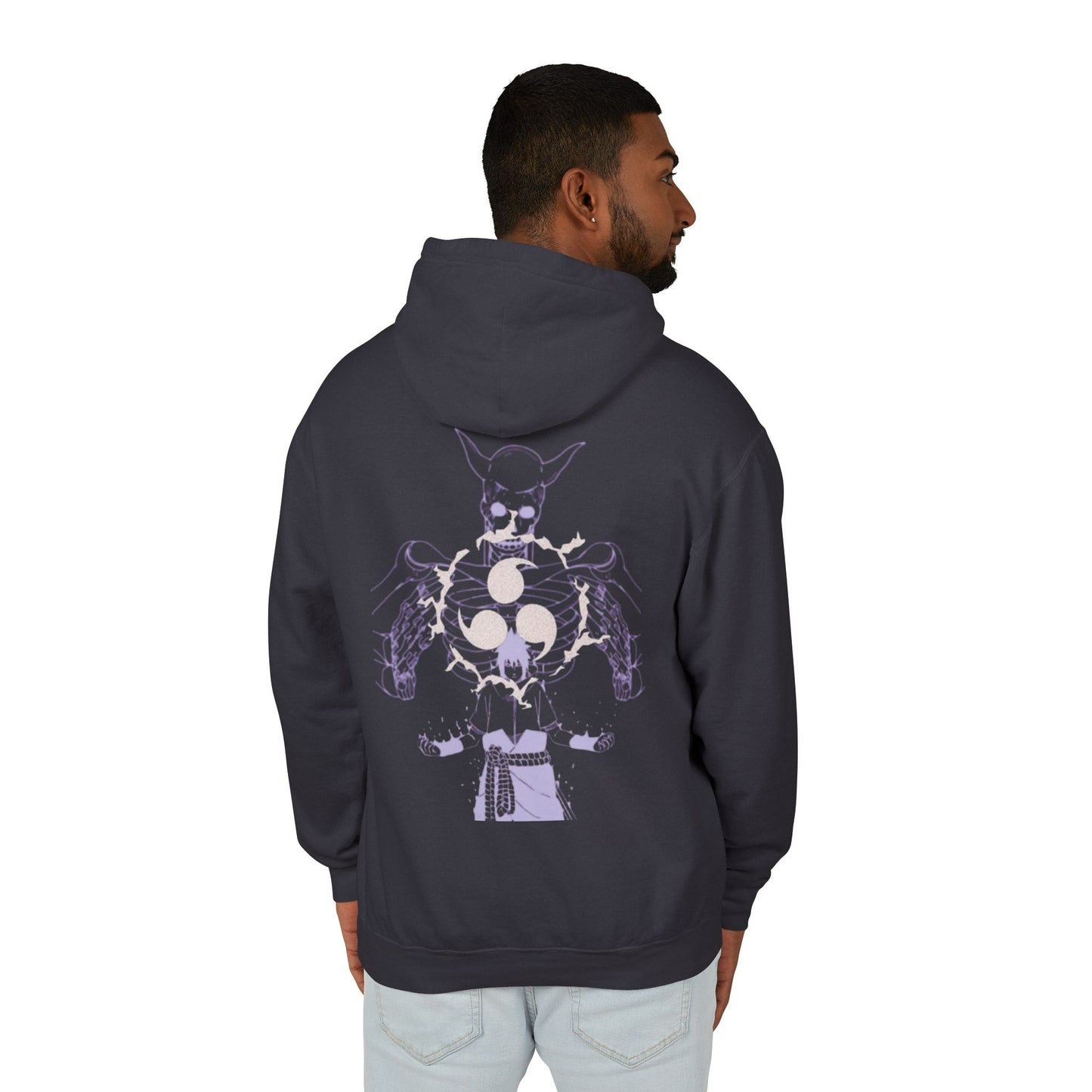 Unisex Lightweight Hoodie with Abstract Art Design - Perfect for Everyday Style