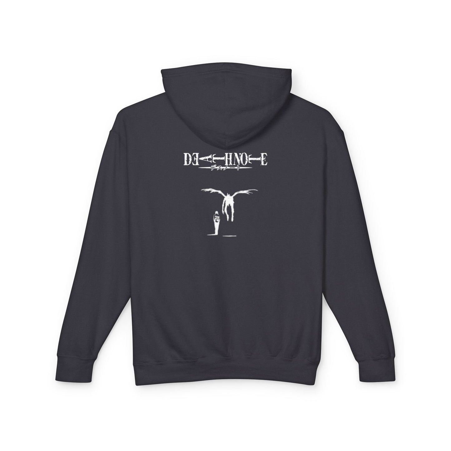 Unisex Lightweight Death Note Hooded Sweatshirt - Perfect for Anime Fans