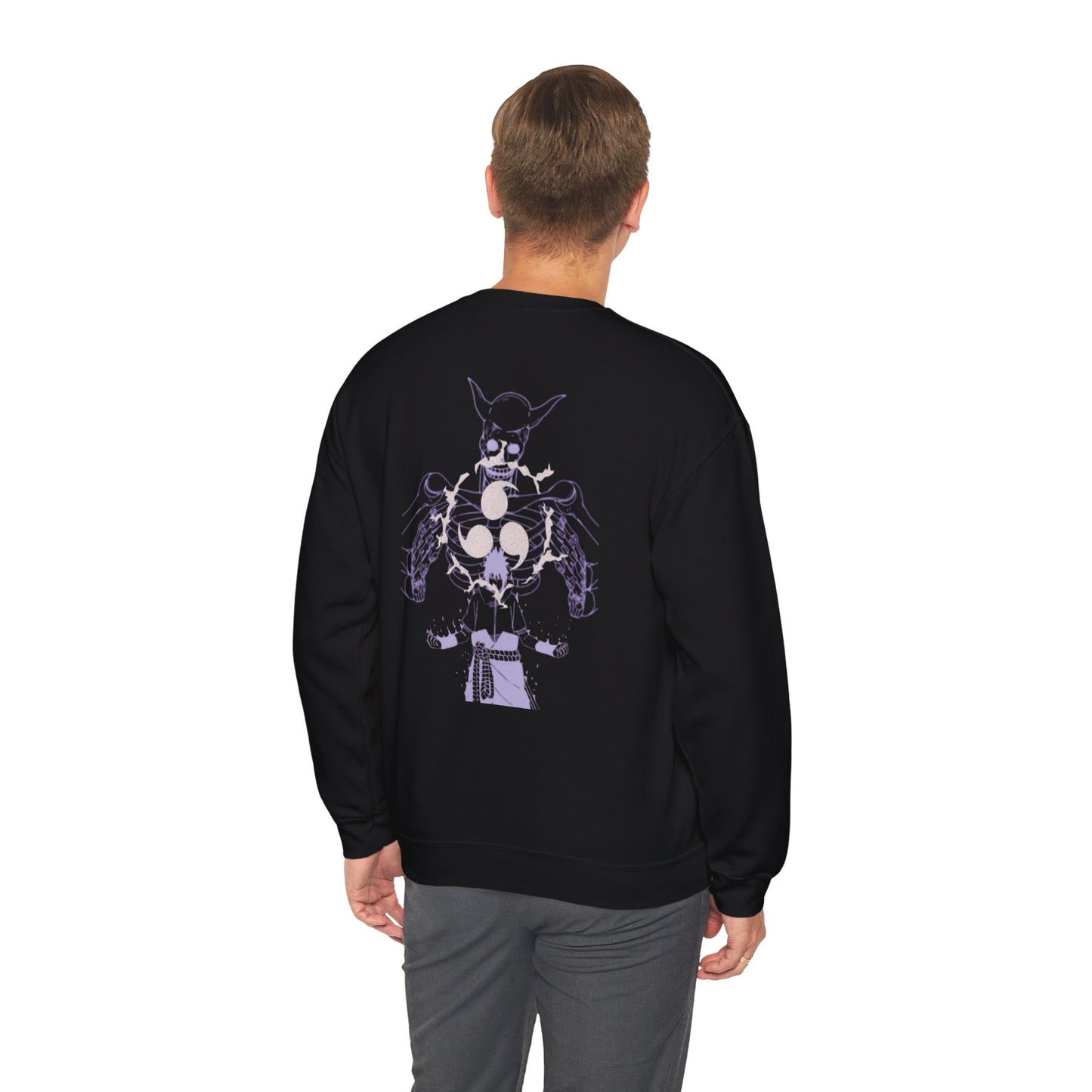 Chic Skull Design Unisex Crewneck Sweatshirt - Perfect for Halloween and Everyday Style