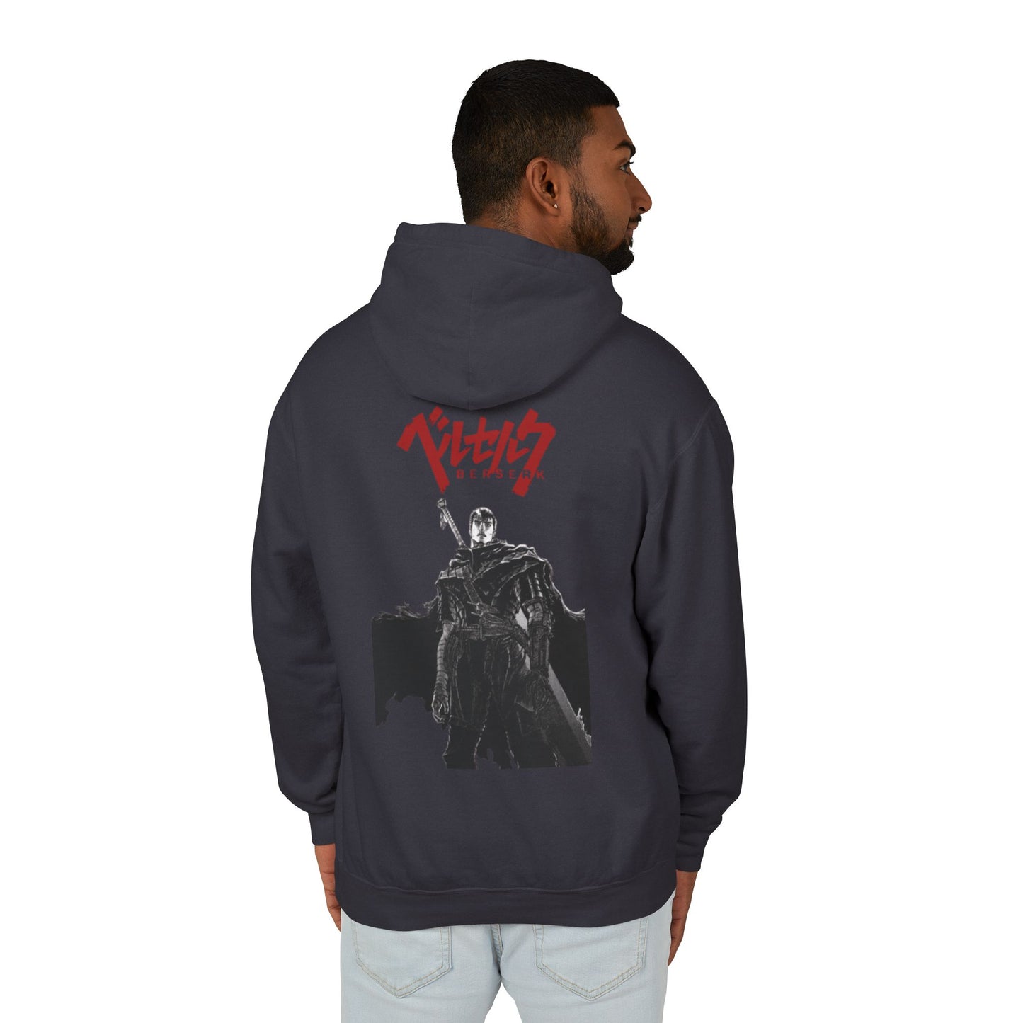 Unisex Lightweight Hooded Sweatshirt - Stylish Gothic Armor Design