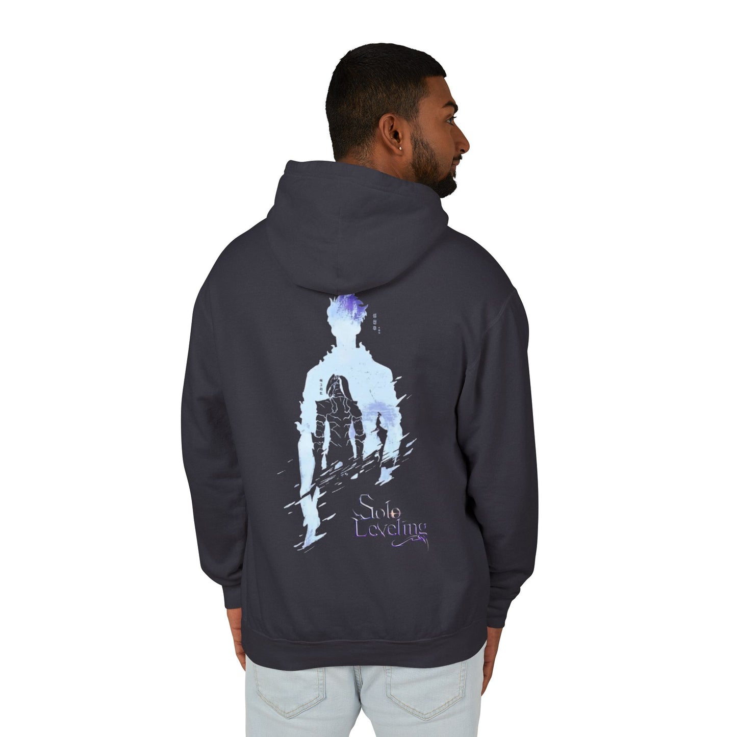 Unisex Lightweight Hooded Sweatshirt - 'ARISE' Graphic with Inspirational Art