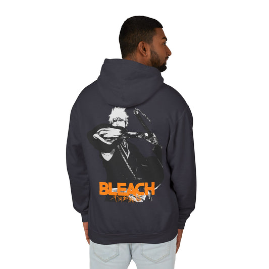 Unisex Lightweight Hooded Sweatshirt - 'BANKA!' & 'BLEACH' Graphic Tee for Anime Lovers