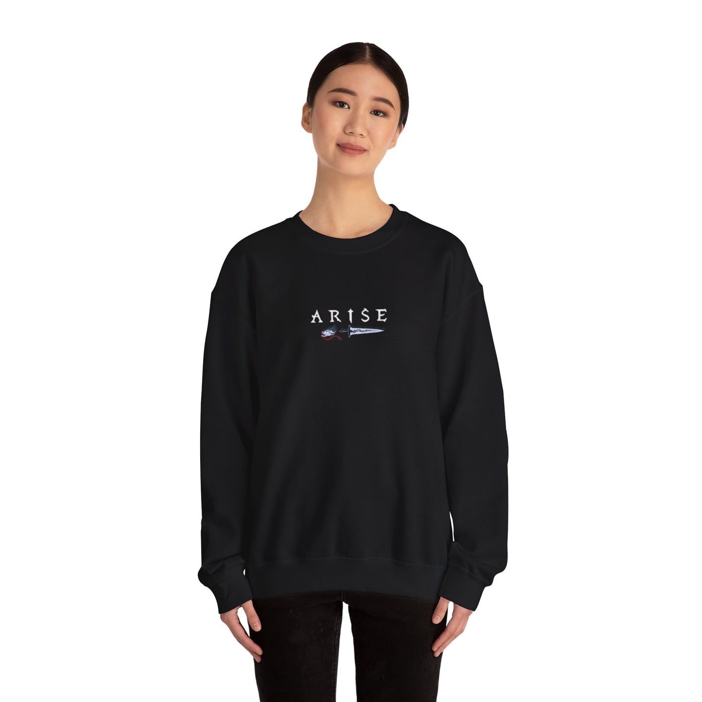 Unisex Heavy Blend™ Crewneck Sweatshirt - 'Arise' Graphic Design