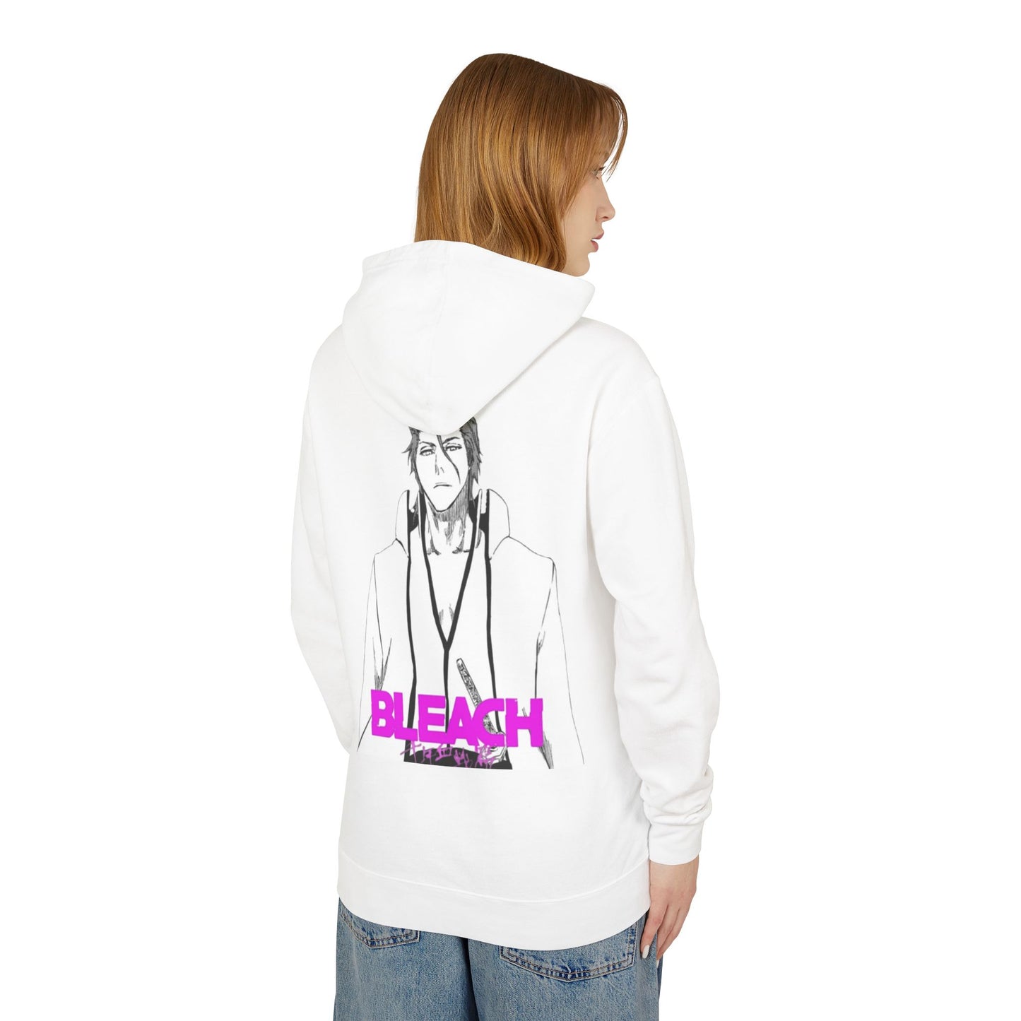 Unisex Bankai Bleach Hoodie - Lightweight Streetwear for Anime Fans