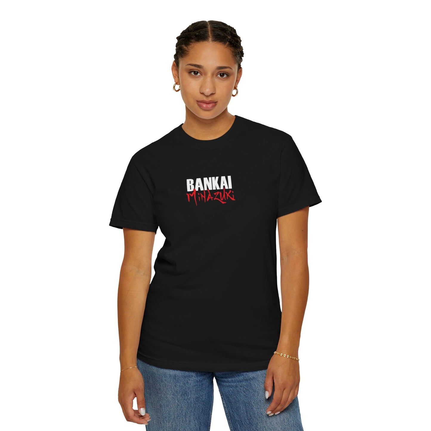 Unisex Garment-Dyed T-Shirt - "Bankai Minazuki" Graphic Tee for Anime Fans